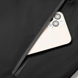 Casacos de chuva com capuz masculino com zíper, corta-vento exterior, jaqueta de tecnologia de três provas, casacos impermeáveis, primavera e outono - Image 5