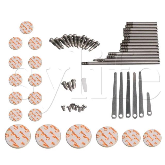 Conjunto Completo de Ferramentas para Manutenção de Clarinete: Almofadas, Mola de Folha, Parafusos e Acessórios DIY