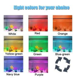 Lâmpada LED Fish Tank com Dimmer para água doce, luz do aquário, iluminação de espectro completo, Auto On Off, 24/7, DIY, 75-90cm, IP68 impermeável - Image 5