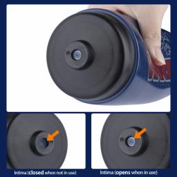 Vi- garrafa de água de grande capacidade de 1000ml, acessório de plástico ideal para ciclismo e esportes fitness - Image 3