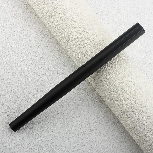 Caneta Tinteiro Jinhao Preta Fosca com Nibs EF e F - Luxo e Elegância para Caligrafia e Escritório