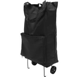 Saco de reboque dobrável para compras, com roda, carrinhos de mão grandes, carrinho dobrável, carrinho de compras, pano oxford, bolsa reutilizável - Image 2