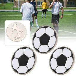 Árbitro de futebol portátil com 3 peças, equipamento para árbitro de futebol com liga de moeda, lançar moedas - Image 3