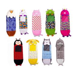 Saco de dormir dos desenhos animados para crianças, saco de dormir animal infantil, travesseiro boneca de pelúcia bebê, presente para meninos e meninas, 1 pc - Image 1
