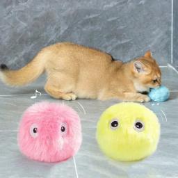 Bola interativa mais inteligente para gatos, Catnip Training Toys, Suprimentos Squeaky, Coisas para gatinho, Casa Produtos - Image 3