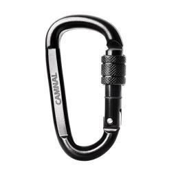 Gancho mosquetão para escalada, Travamento do parafuso de caminhada, CE Aprovado, 30KN - Image 3