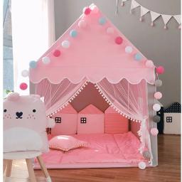 Crianças ao ar livre jogar parque de diversões barraca, tenda do bebê, jogo de entretenimento infantil, pequena casa da menina - Image 5