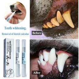 Pet limpeza de dentes para cães e gatos, higiene bucal, remover manchas dentárias, eliminar o mau hálito, amarelo e branco, remove dentes amarelos e brancos - Image 4