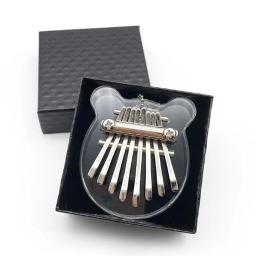 Kalimba Polegar Saco De Piano, Corpo De Mogno De Madeira, África Piano De Dedo, Caixa De Música Criativa, 8 Chaves, Alta Qualidade - Image 5