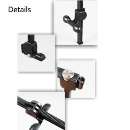 Clipe para microfone instrumento, grampo para violino, bandolim, violoncelo e guitarra de madeira, suporte de montagem - Image 5