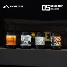 ShineTrip 38 lanternas de acampamento recarregáveis USB, giratórias, magnéticas inferiores, escurecimento infinito 1000mAh Mini lanternas LED - Image 1