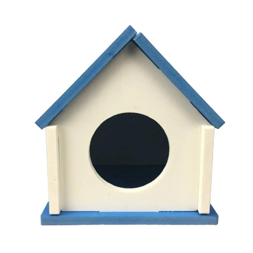 Casa Shape Toy para Pequenos Animais, Ninho de Hamster, Dormir Ninho, DIY Suprimentos, Acessórios, 9,5x8,5x10,5 centímetros - Image 1