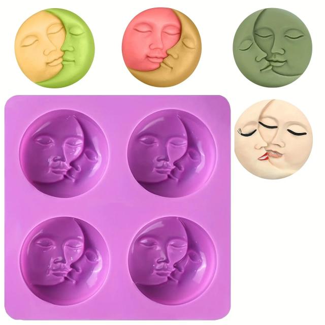 Moldes de Silicone para Sabão: Crie Deliciosos Sabonetes em Formatos Ovais, Retangulares e de Flor, Perfeitos para Chocolates e Doces Artesanais
