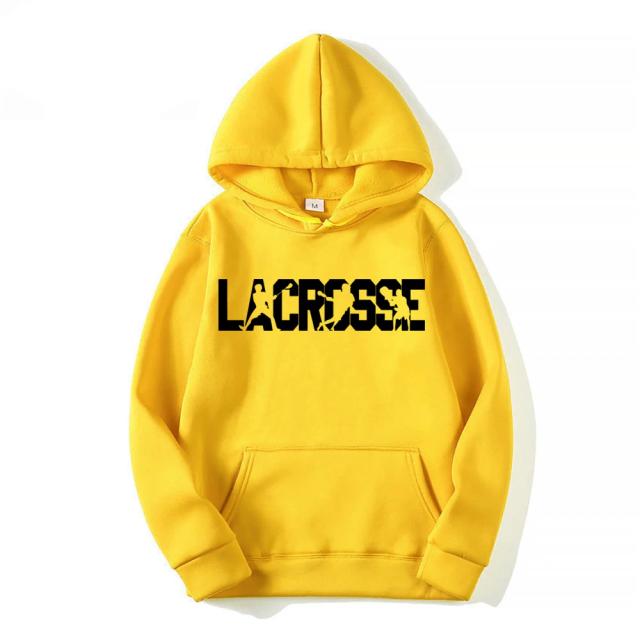 Moletom com Capuz para Fãs de Lacrosse - Presente Perfeito para Amantes do Esporte