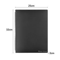 Suporte de papel para música, pasta, folha, arquivo, pasta, organizador, 40 bolsos, para guitarristas, violino e piano - Image 4