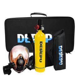 Tanque de oxigênio para mergulho autônomo, 1l, snorkeling, portátil, por menos de 15-25 minutos, combinação de máscara - Image 1