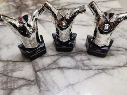 Copa do troféu do troféu para lembranças de futebol, o melhor jogador na Europa, tamanho mini, presente agradável - Image 2