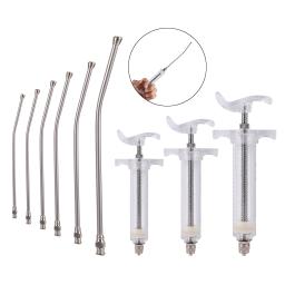 Pássaro Kit Seringa de Alimentação, Opcional 10ml 20ml 50ml, 6 Pcs Curvo Tubo de Martelo Papagaio, Pombo, Pet Bird Supplies - Image 1