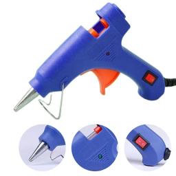 LiTuiLi Hot Melt Pistola de Cola com Saco Mini Household DIY Guns, Thermo Ferramenta de Reparação Elétrica, Uso com 7mm Glue Sticks, 20Pcs - Image 2