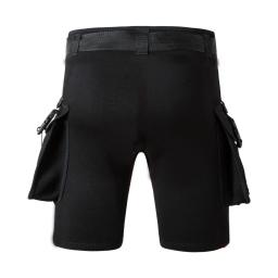 Shorts de mergulho unissex de neoprene de 2,5 mm com bolso e cinto ajustável, calor, para homens e mulheres, calças de equipamento de mergulho. - Image 2