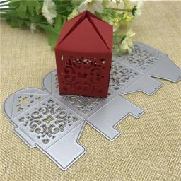(9 estilos) diferentes estilos de caixa molde de corte de metal diy scrapbook álbum de papel artes e artesanato molde cartão de perfuração modelo - Image 2
