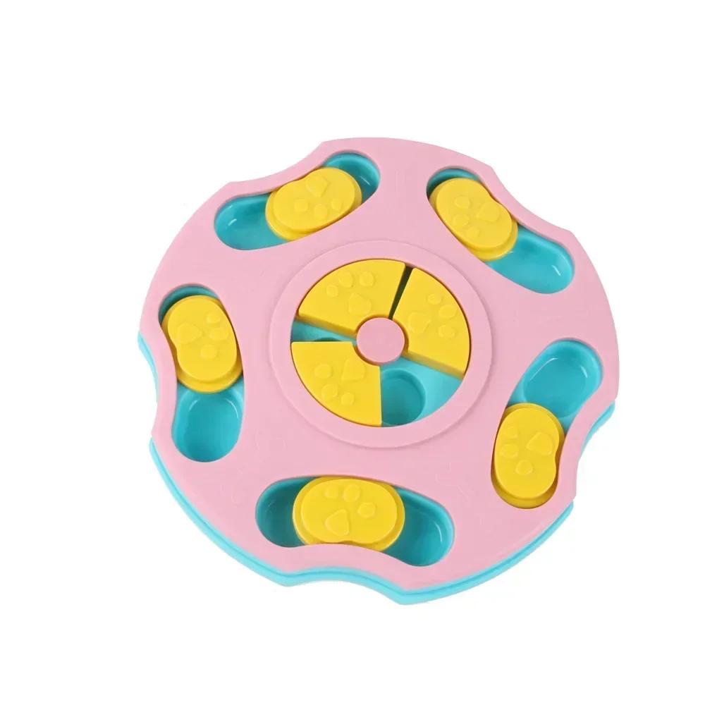 Brinquedos interativos do enigma do alimentador lento para animais de estimação, Brinquedos do enigma do cão, Puppy IQ Food Dispenser, Comer lentamente, Tigela antiderrapante, Jogo de treinamento do gato - Image 1