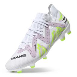 Botas de futebol masculinas tf/fg chuteiras de futebol profissional sapatos de treinamento ao ar livre alta qualidade bota de campo de futebol criança tênis de futebol - Image 2