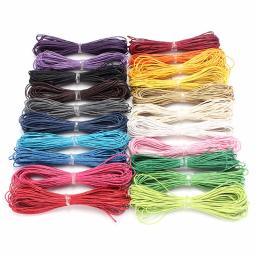 Cordão de Algodão Encerado para Fazer Jóias, Fio Encerado, String Strap, Colar Corda, Talão, Pulseira DIY, 10 m, 1mm, 1.5mm - Image 6