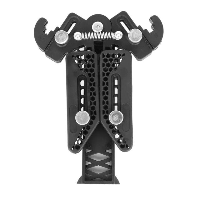 Arco composto suporte 3 pernas estabilizar suporte rack de plástico arco hoder pontapé evitar polia usar tiro com arco acessórios