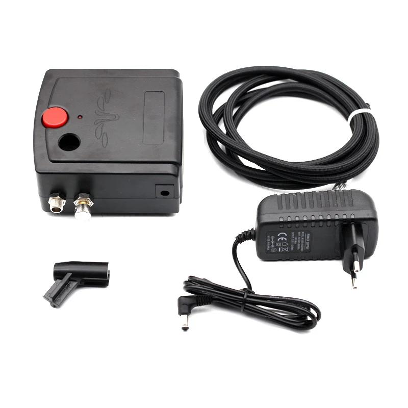 Dual-Action Spray Gun Airbrush com Compressor 0.3mm Airbrush Kit para Prego Airbrush para Modelo/Bolo/Pintura Do Carro - Image 1
