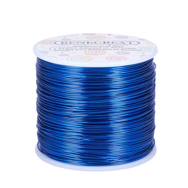 Fio de Alumínio Anodizado Colorido Floral 230m Calibre 20 para Joias e Artesanato com 0.8mm de Espessura