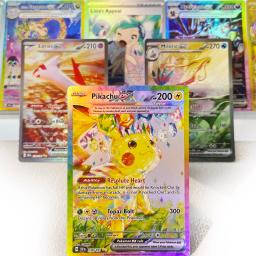Surging Sparks PKM Cartões PTCG2-A GX Rainbow Latia Milot Holográfico Ex GX Coleção Rara Brinquedos de Batalha Presentes para Hobbies - Image 3