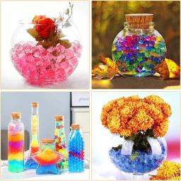 Água Beads Splat Gun Recarga Munição, Polímero Crescendo Bolas, Toy Gun Acessórios, Pérolas Coloridas, Decoração de Vaso, 10000Pcs - Image 2