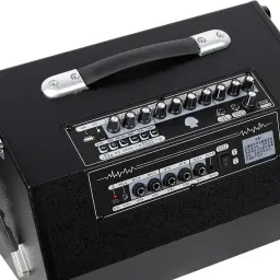 Coeuary amplificador de guitarra acústica, amplificador acústico, BT Speaker, Tuner Suporte, Tap Tempo Funções, Interface de microfone, 30W - Image 6