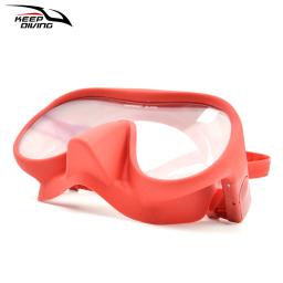 Máscara de mergulho livre para adultos, máscara de mergulho, óculos profissionais, equipamento anti-nevoeiro, roupa de pesca subaquática 1 pc - Image 2