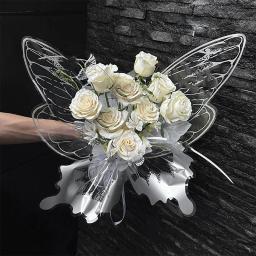 Papel De Embrulho, Pacote De Asas De Borboleta, Material De Embalagem De Buquê DIY, Presentes De Dia E Aniversário Das Mães, Floristas, 20 Conjuntos - Image 1