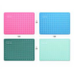 4 colorxiehaige 15 * 11double-sided pvc a6 esteira de corte de auto multiuso que cura esteiras de corte para a esteira de papel durável para o corte - Image 1