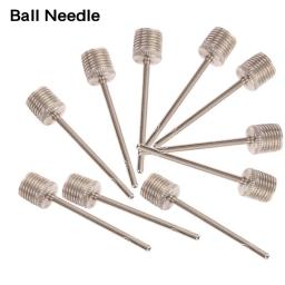 Basquete Inflando Bomba Agulha, Adaptadores De Válvula De Ar Inflável, Agulha De Aço Inoxidável, Bola De Bico De Futebol, 5 Pcs, 10Pcs - Image 2