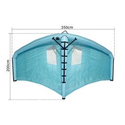 Personalizado vento surf asa inflável windsurf vela conjunto placa wingfoil - Image 4