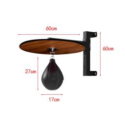 Conjunto De Saco De Perfuração De Boxe Bola De Perfuração De Velocidade, Saco De Velocidade, Plataforma, Equipamento De Treinamento Para Treino, Prática De Sparring, Ginásio De Casa - Image 6