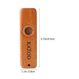 Kazoo portátil leve profissional com colhedores, Flauta Diafragma, Uma caixa de presente bonita, Instrumento de sopro - Image 2