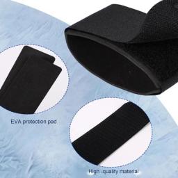 Ajustável Nylon Snowboard Strap, Ski Wraps, Fixadores Acessórios, EVA Protective Pads, Encadernação Correias - Image 4