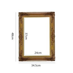 Moldura de papel europeu, estande adereços para casamento, aniversário, família, reunião festa, evento Photobooth, decoração suprimentos, vintage - Image 6