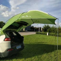 Barraca portátil do tronco do carro, Abrigo da cremalheira traseira, Camping ao ar livre, Toldo Lateral Multi-Function, Atividades - Image 2
