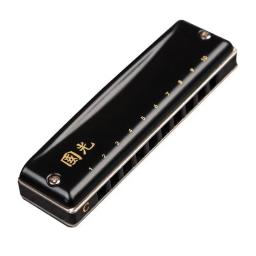 Harmonica profissional com 10 buracos, órgão de blues, instrumentos musicais, harpas, tecla de c para performance - Image 2