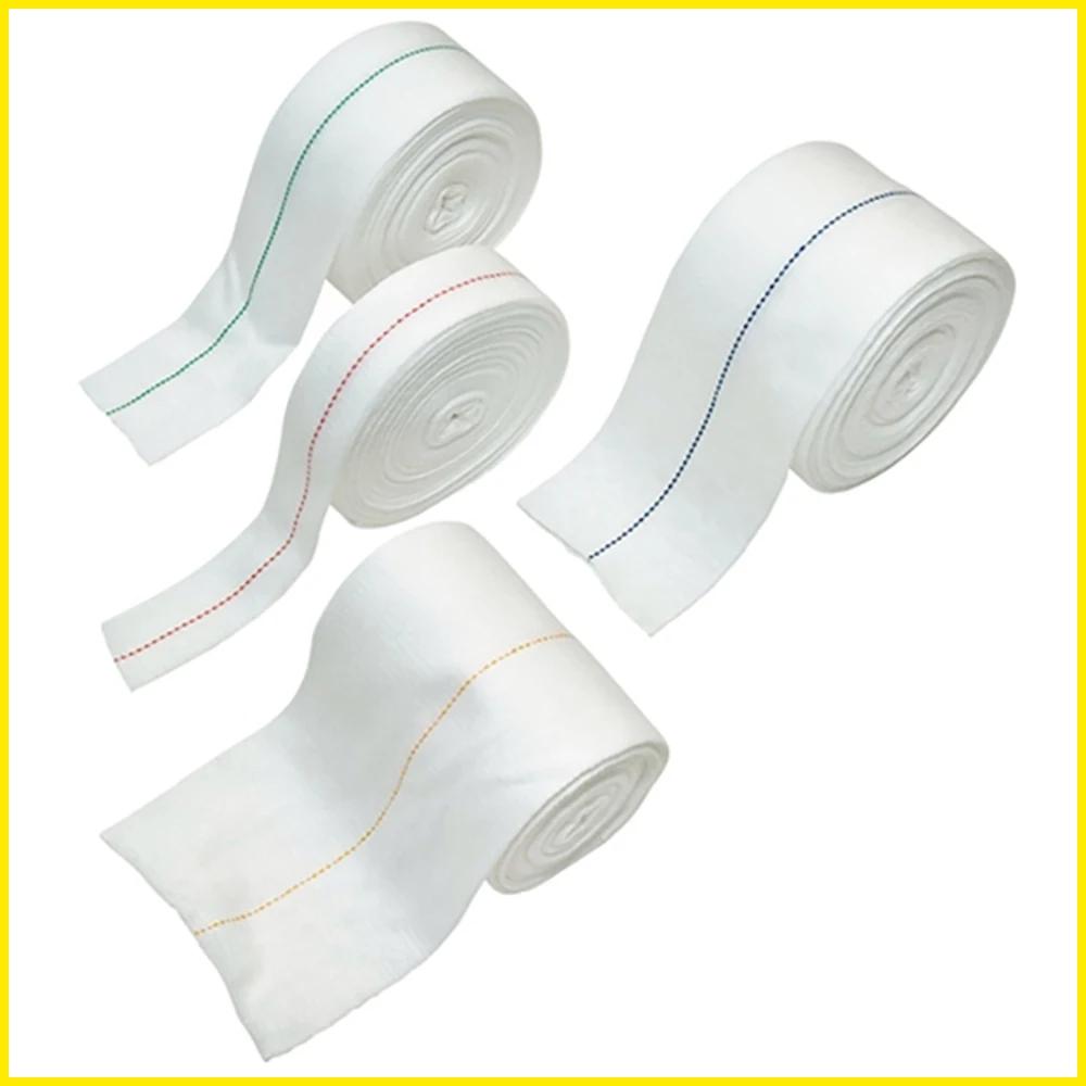 1m animal de estimação malha elástica bandagem gaze ferida curativo capa respirável cinto picc tubular algodão mangas suprimentos da clínica - Image 1