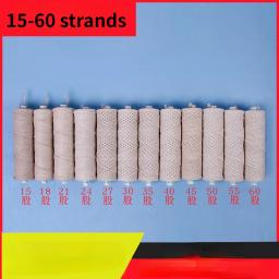 15-60 fios de papel de algodão cera pavio vela fio de soja cera scented vela que faz diy sem fumaça pavio de cera - Image 4