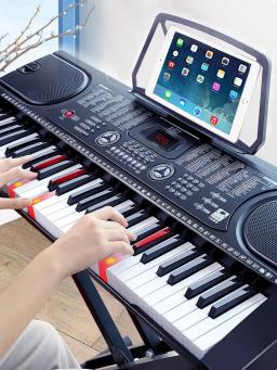 Sintetizador Piano Eletrônico para Adultos Profissionais, Teclado Musical, Controlador Midi, Teclado, WWH - Image 1
