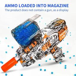 Balas de cristal de água macia para Orbeez Gun, bola de água gel BB, miçangas de munição Airsoft, armas, solo cristal, esferas de polímero 7-8mm - Image 4