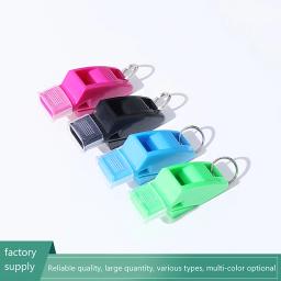 Crisp Sound Futebol Apito, Durável Conveniente, Ajustável, Basquete, Lanyard, Finger Clip para Emergência - Image 2